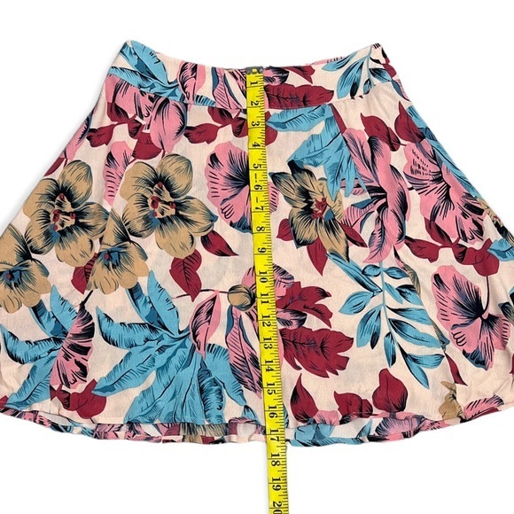 For Love and Lemons Tropical Floral Skirt size XS - Picture 7 of 8